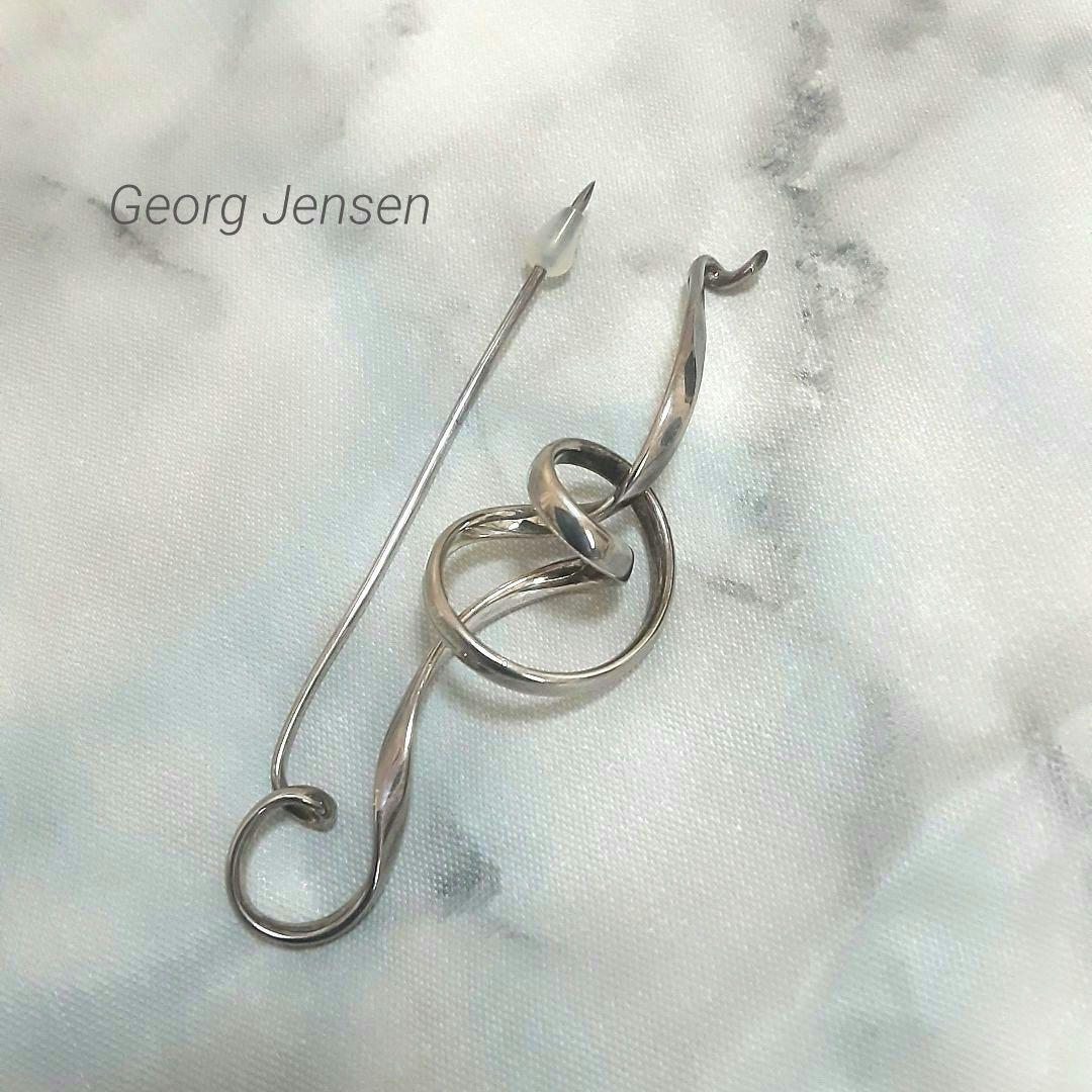   384 フォーゲット ミー ノット ブローチ