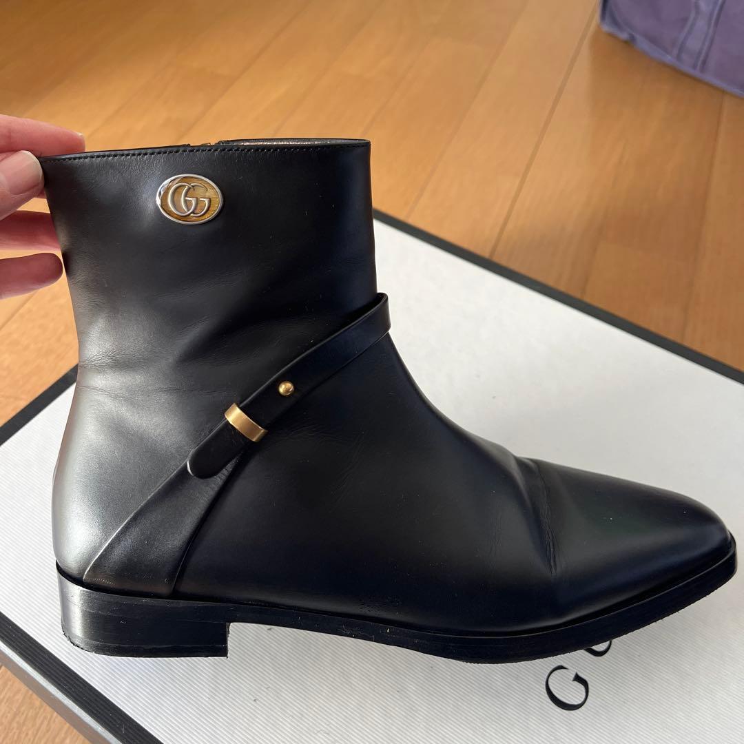 GUCCI ブラック ショートブーツ 36