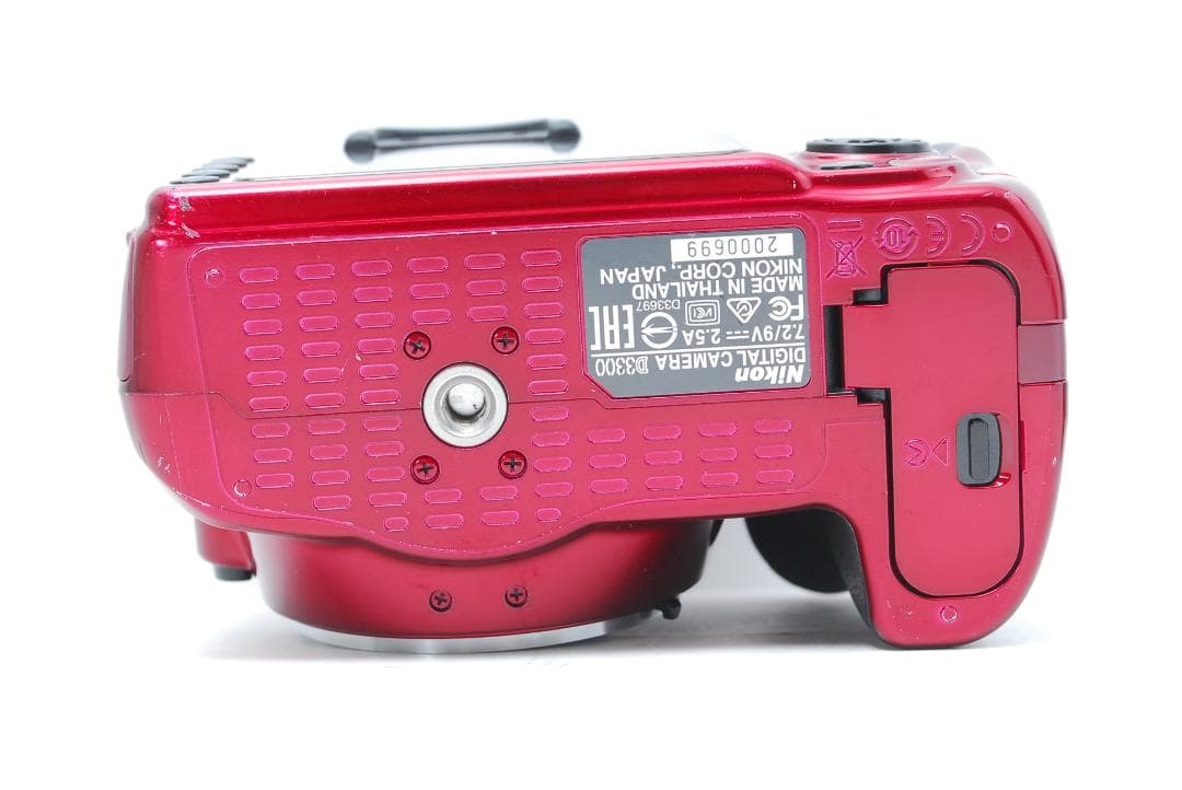 【希少カラーモデル】Nikon D3300　スマホ転送　レッド　2416万高画質