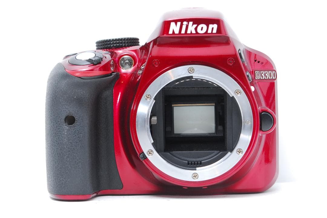 【希少カラーモデル】Nikon D3300　スマホ転送　レッド　2416万高画質