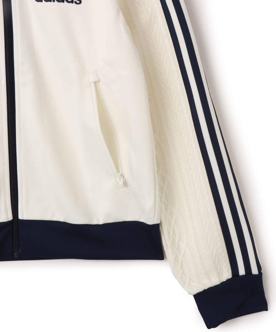 【完売品】adidas KNIT CLASSIC TRACK TOP ネイビー