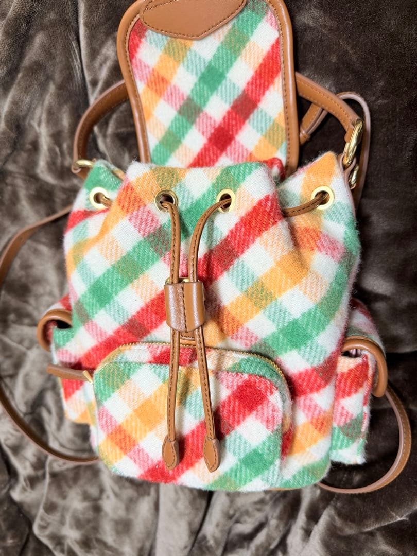 最終値下げ！正規店購入　miumiu ミニバッグ　バッグパック　レシート付