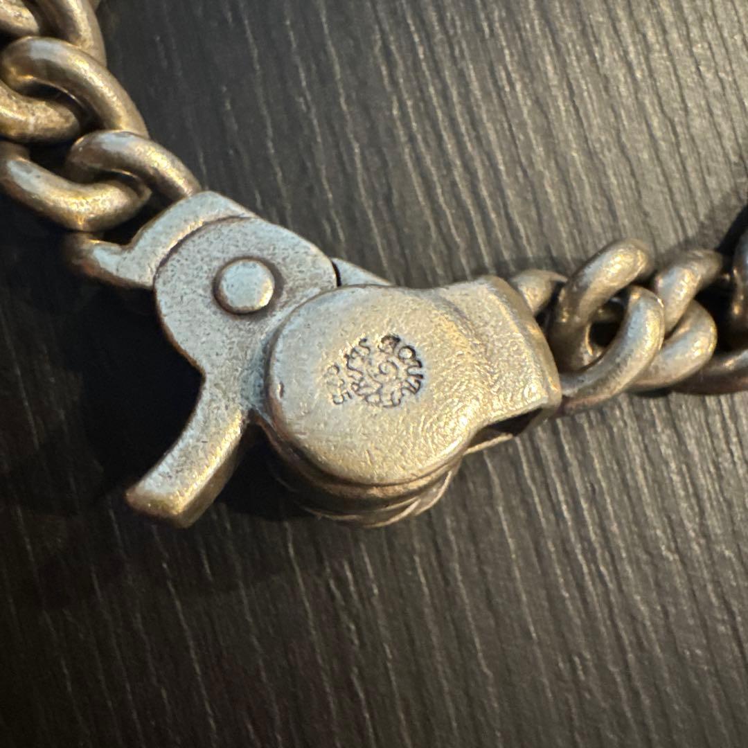 Aqua Silver チェーンブレスレット