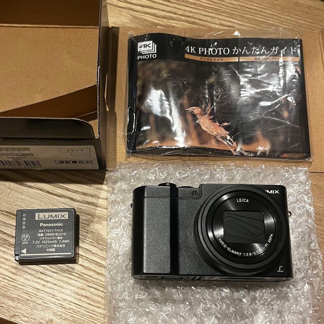 デジタルカメラ Panasonic Lumix 4K DMC-TX1-K