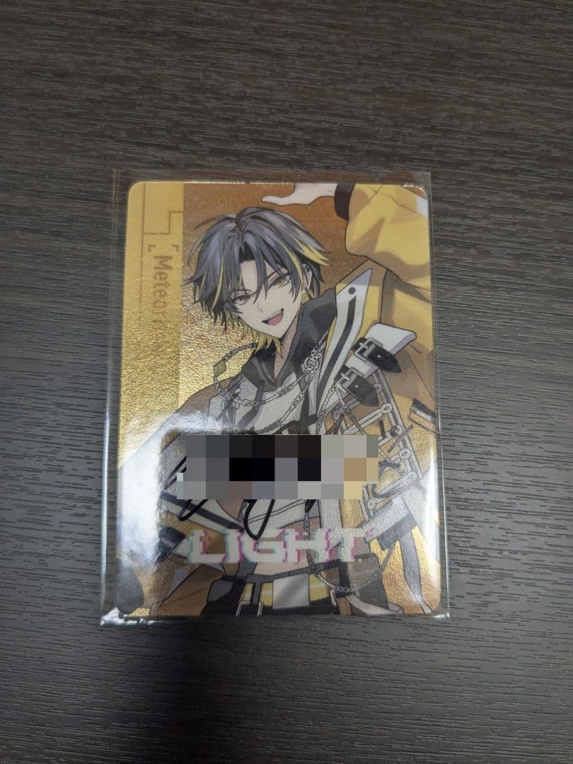 サイン入り めておら 明雷らいと FIRST_1MPACT コレクションカード