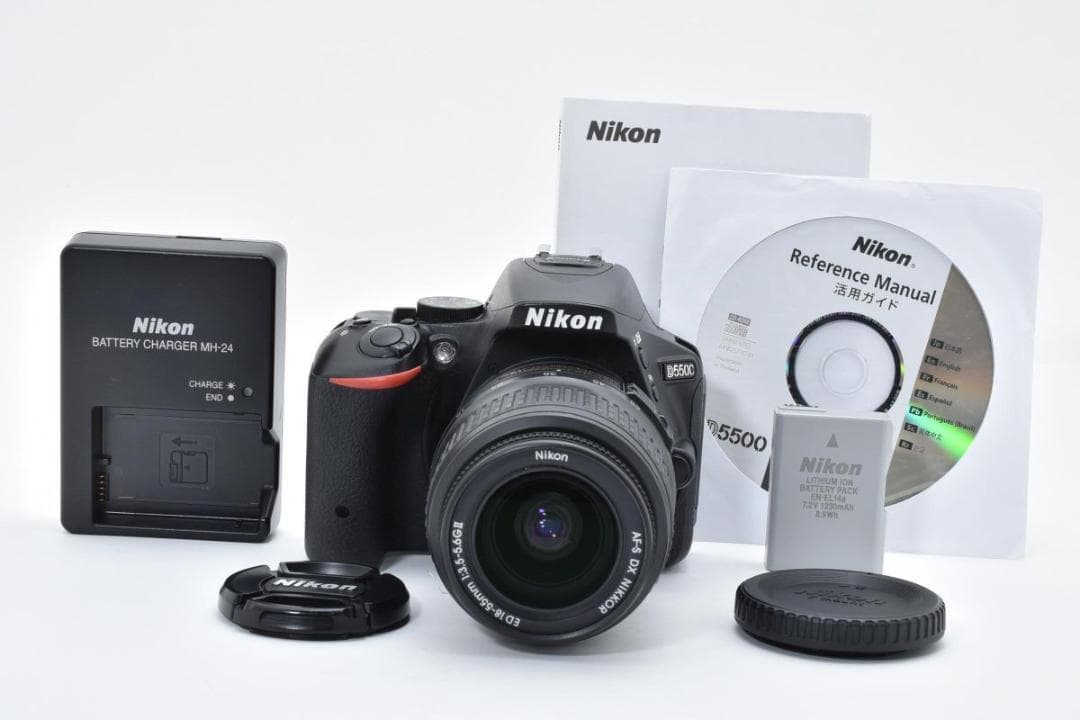 【大人気】 Nikon ニコン D5500 レンズキット デジタル一眼カメラ