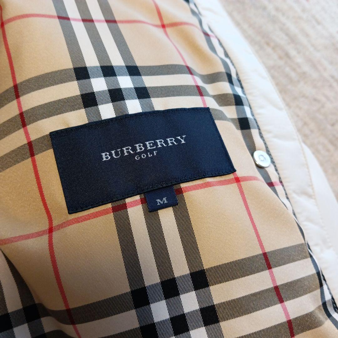 大幅お値下げ!! BURBERRY GOLF ホワイト ダウンジャケット M