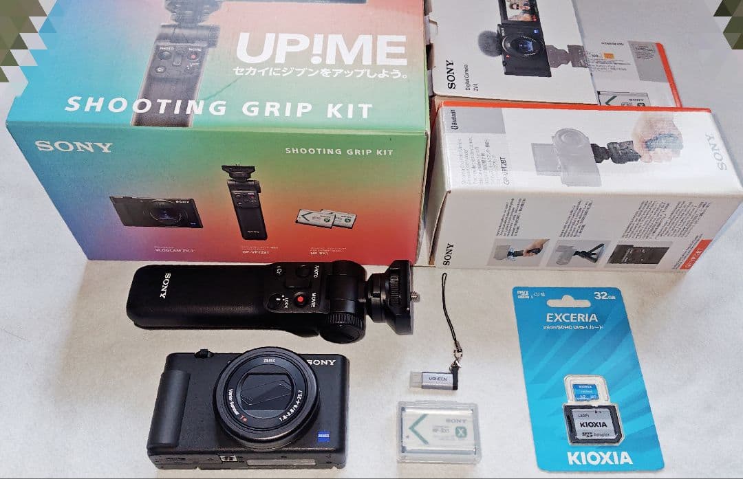 nonnon SONY zv-1 シューティンググリップキット 箱有
