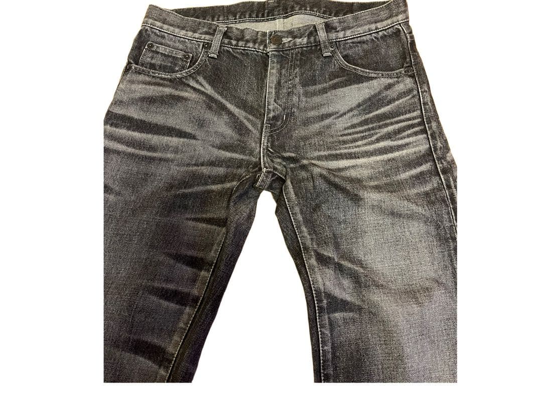 NEIGHBORHOOD デニム／ブラックジーンズ サイズM