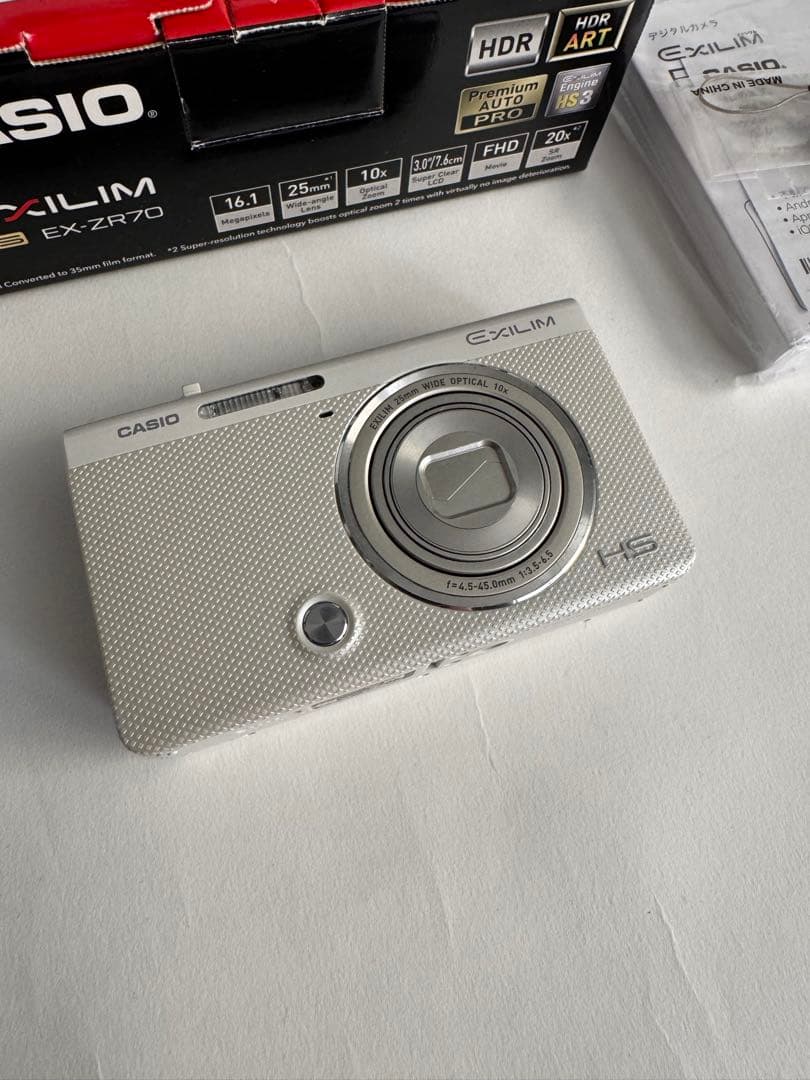 434 完全動作品 CASIO EXILIM EX-ZR70 Wi-Fi搭載