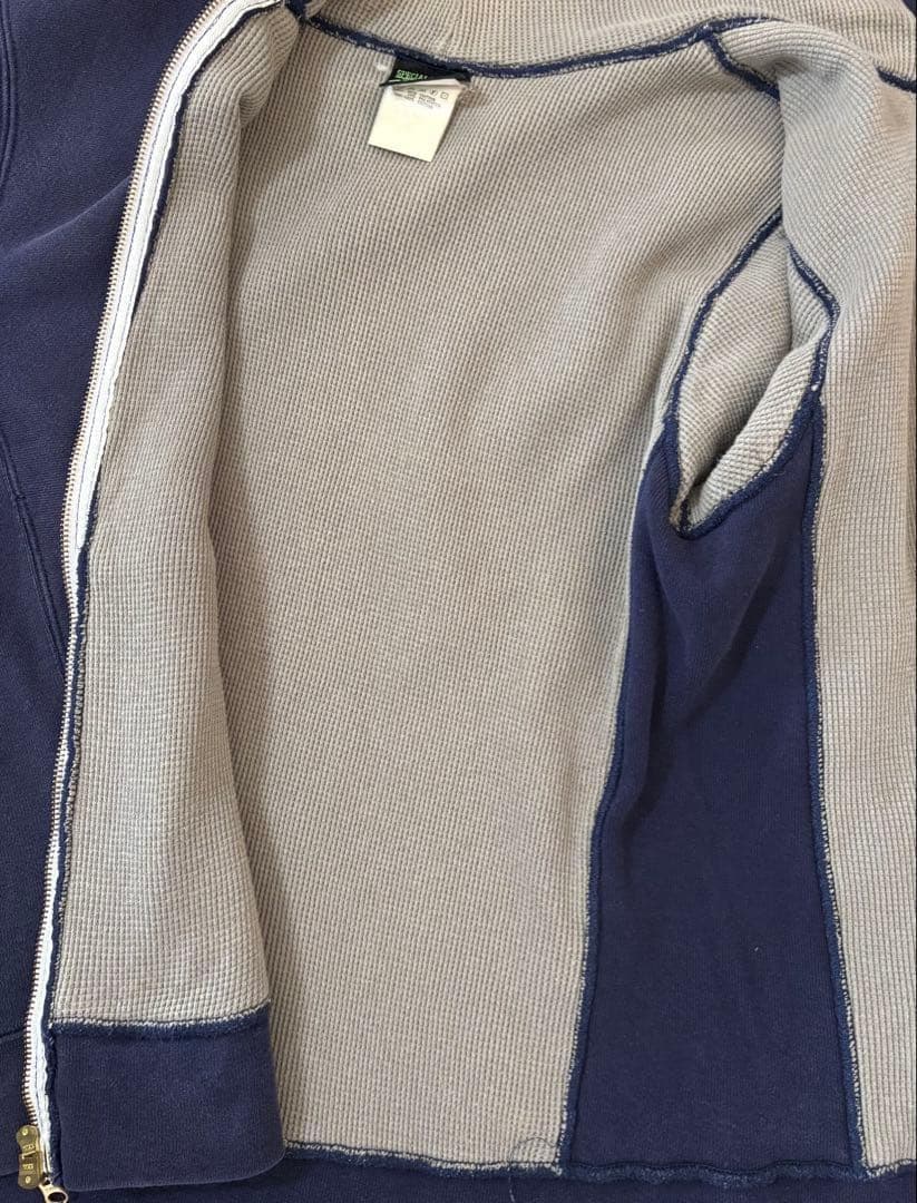 CAMBERキャンバー　USA製 ダブルフェイス裏サーマル　ジップアップパーカー