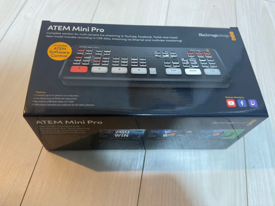 BlackMagic Design ATEM Mini Pro 美品