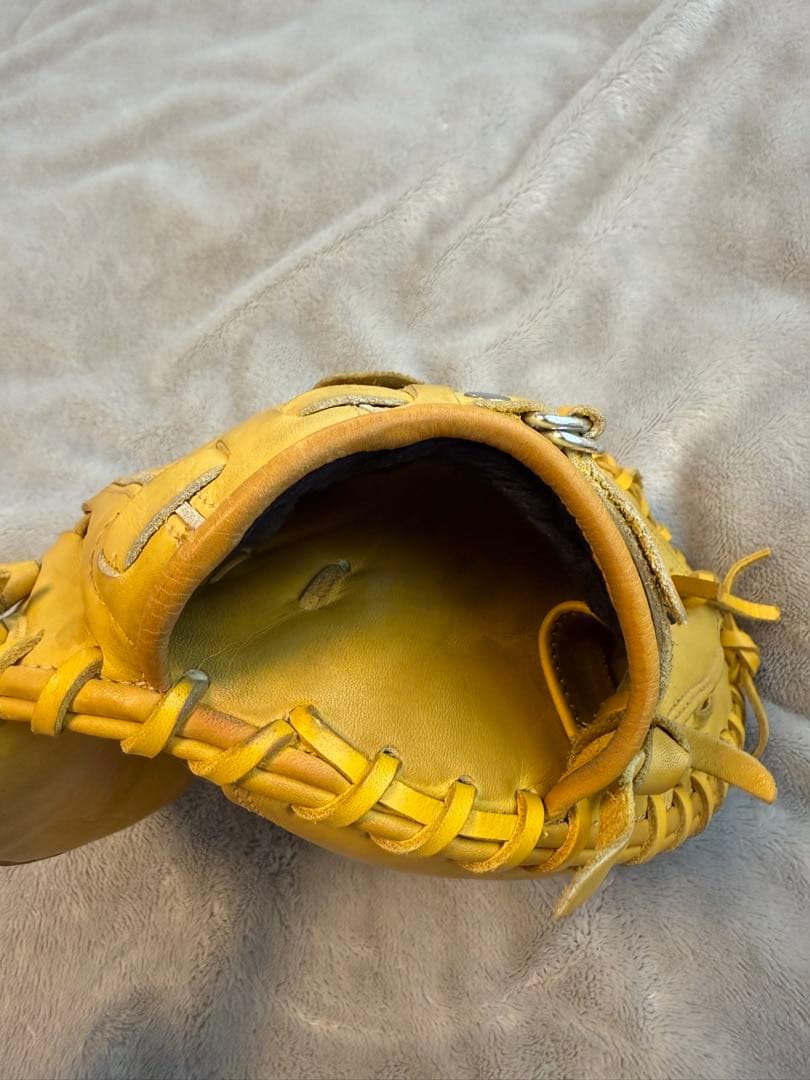 SSK 一般軟式 キャッチャーミット イエロー