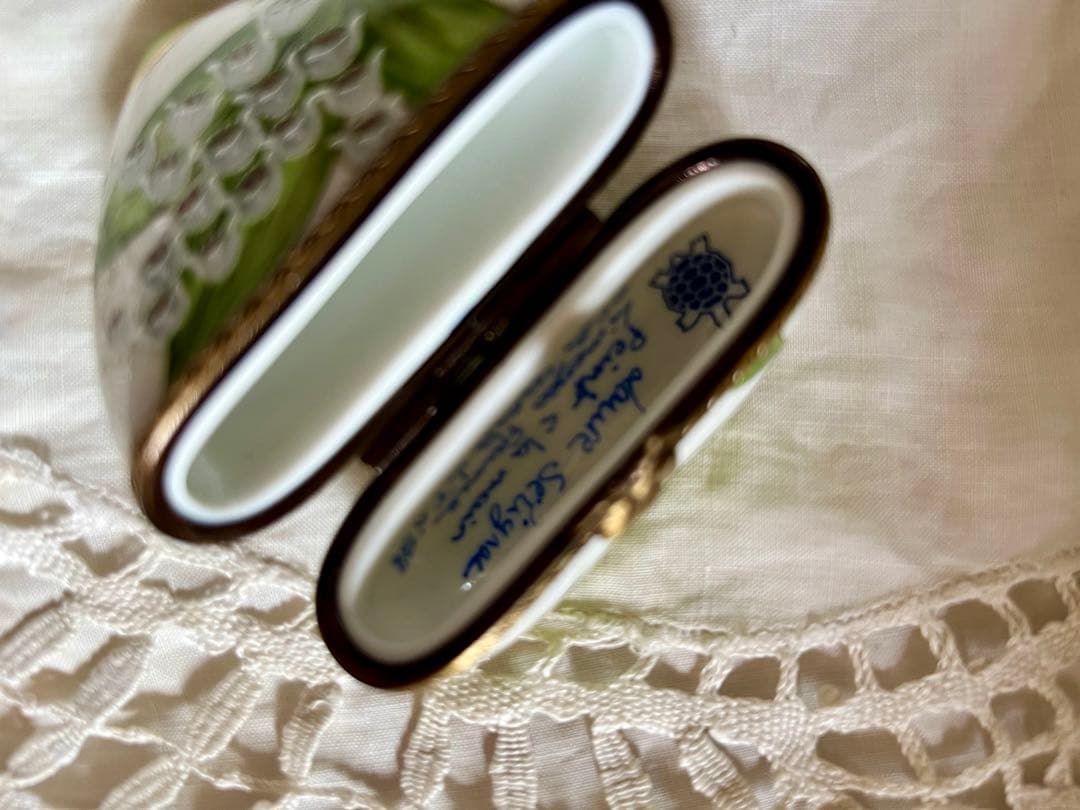 ロールセリニャック　ミュゲ ピルケース 入れ物 ボックス すずらん