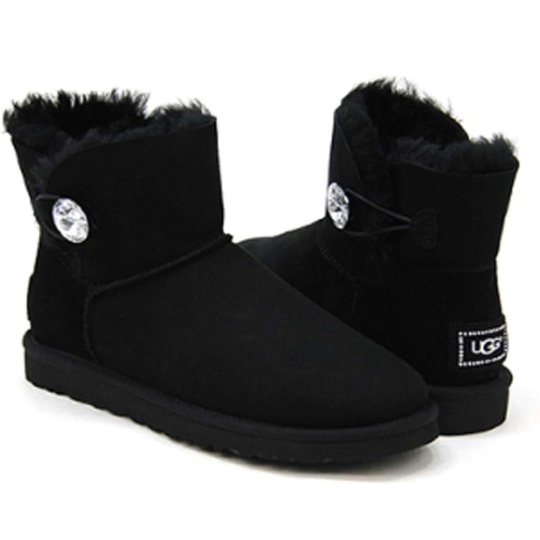 UGG ムートンブーツ ベイリーボタン ミニ MINI