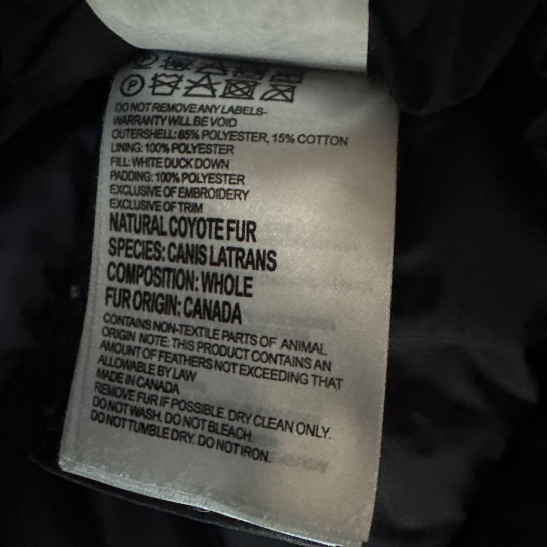 値下げ　  カナダグース　ブラック ダウン　コート