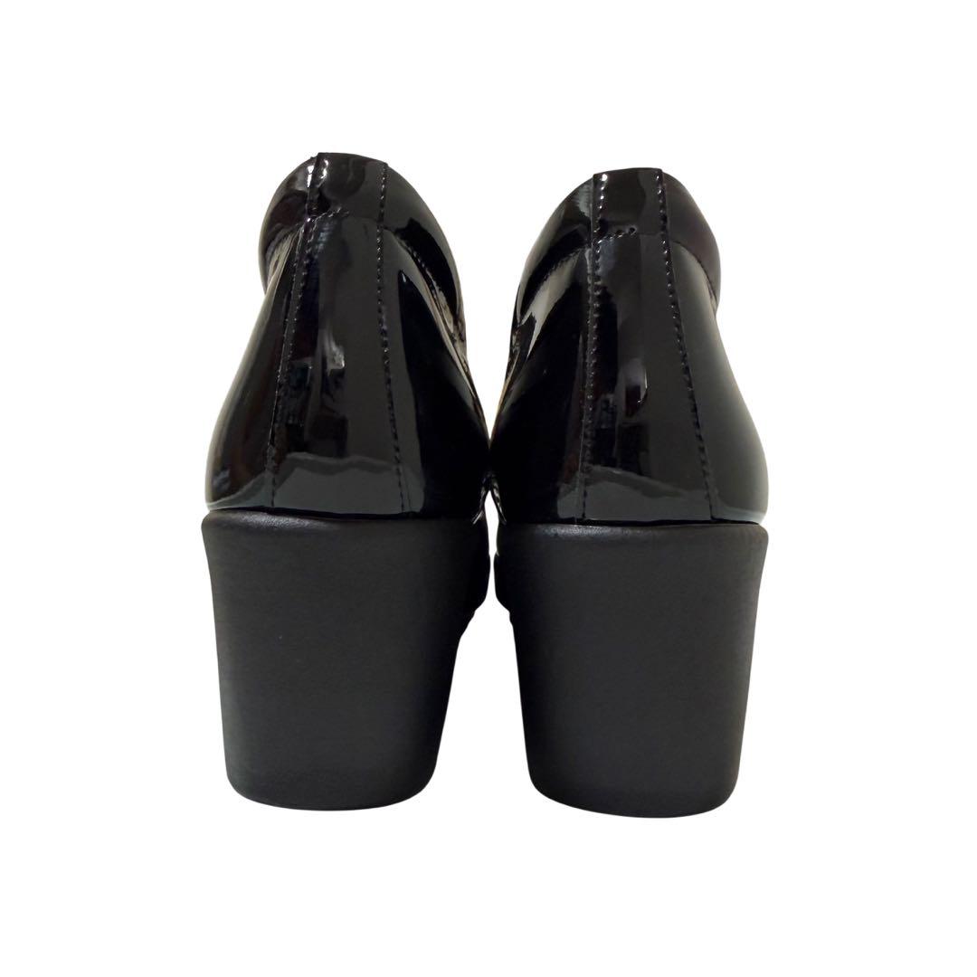 【極美品】ヒルズアヴェニュー　プレーン　スマートウェーブソール　パンプス　黒