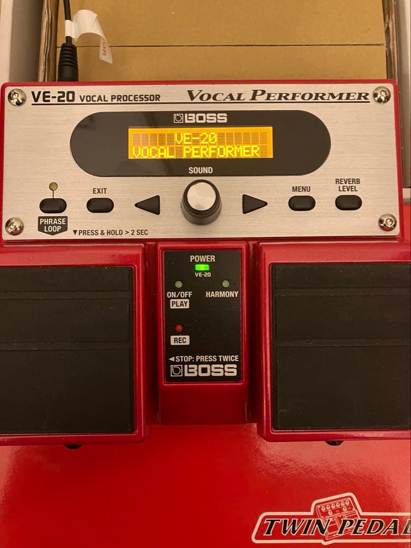 【1/4までsale】BOSS VE-20 & 純正アダプターPSA-100S