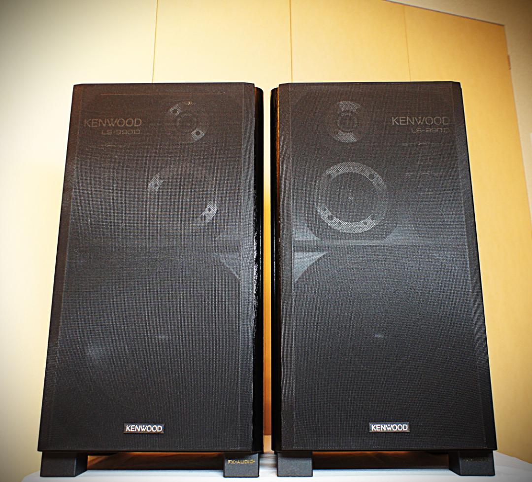 【超美品】KENWOODスピーカー LS-990D ブラック調 整備良品