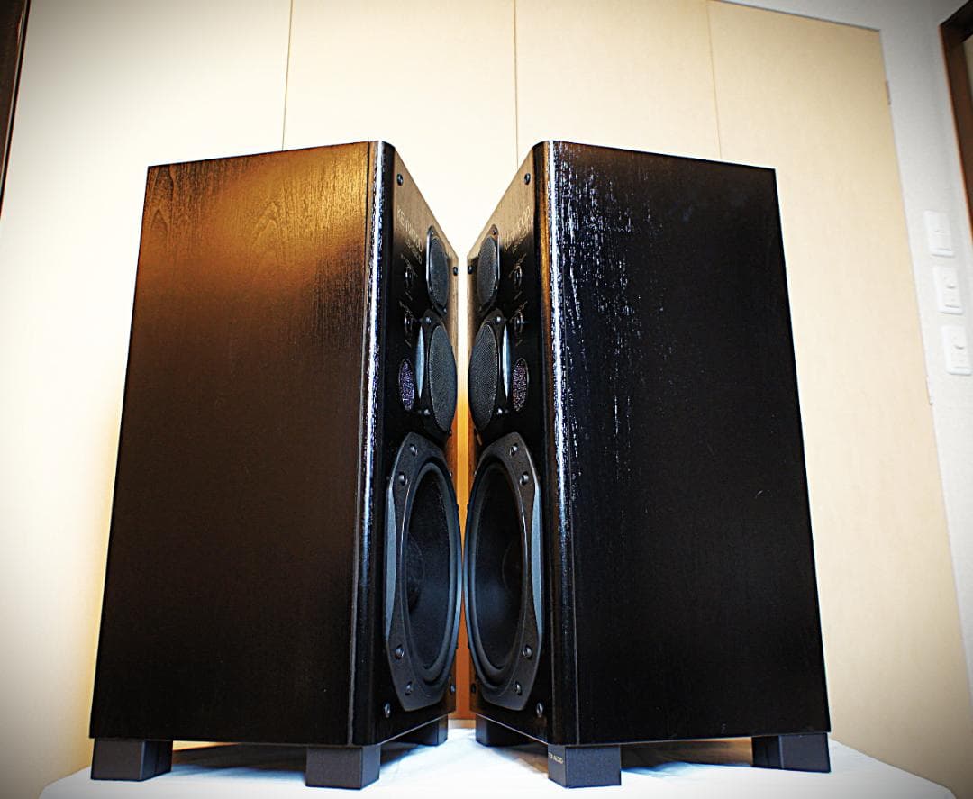 【超美品】KENWOODスピーカー LS-990D ブラック調 整備良品