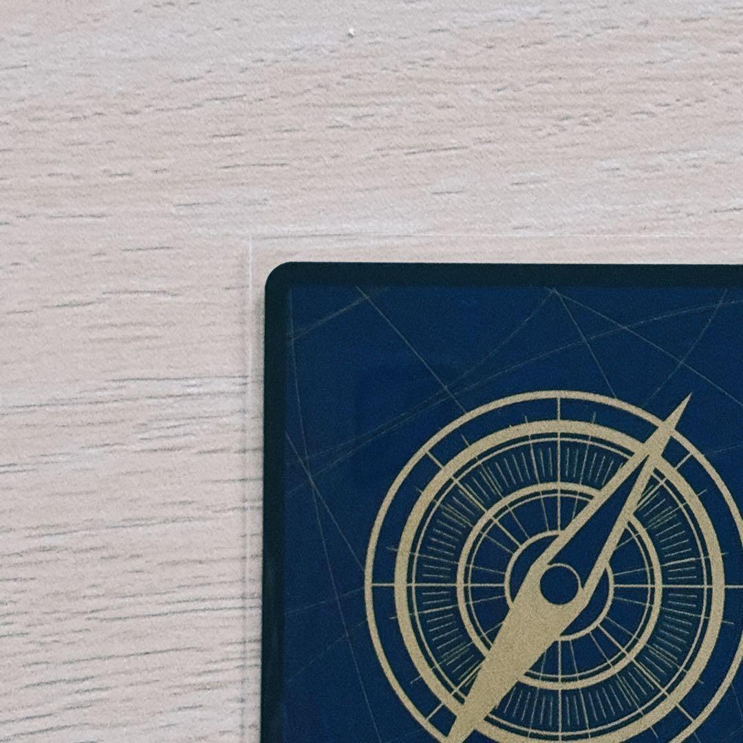 ワンピースカード　３周年　サンジ　箔押し　ルフィは海賊王になる男だ!!!