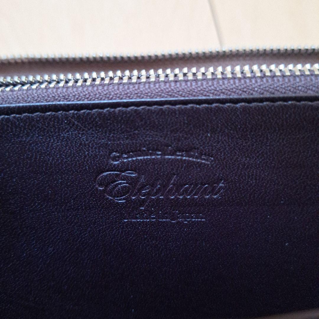 象革 エレファント長財布 SUNAMURA 美品