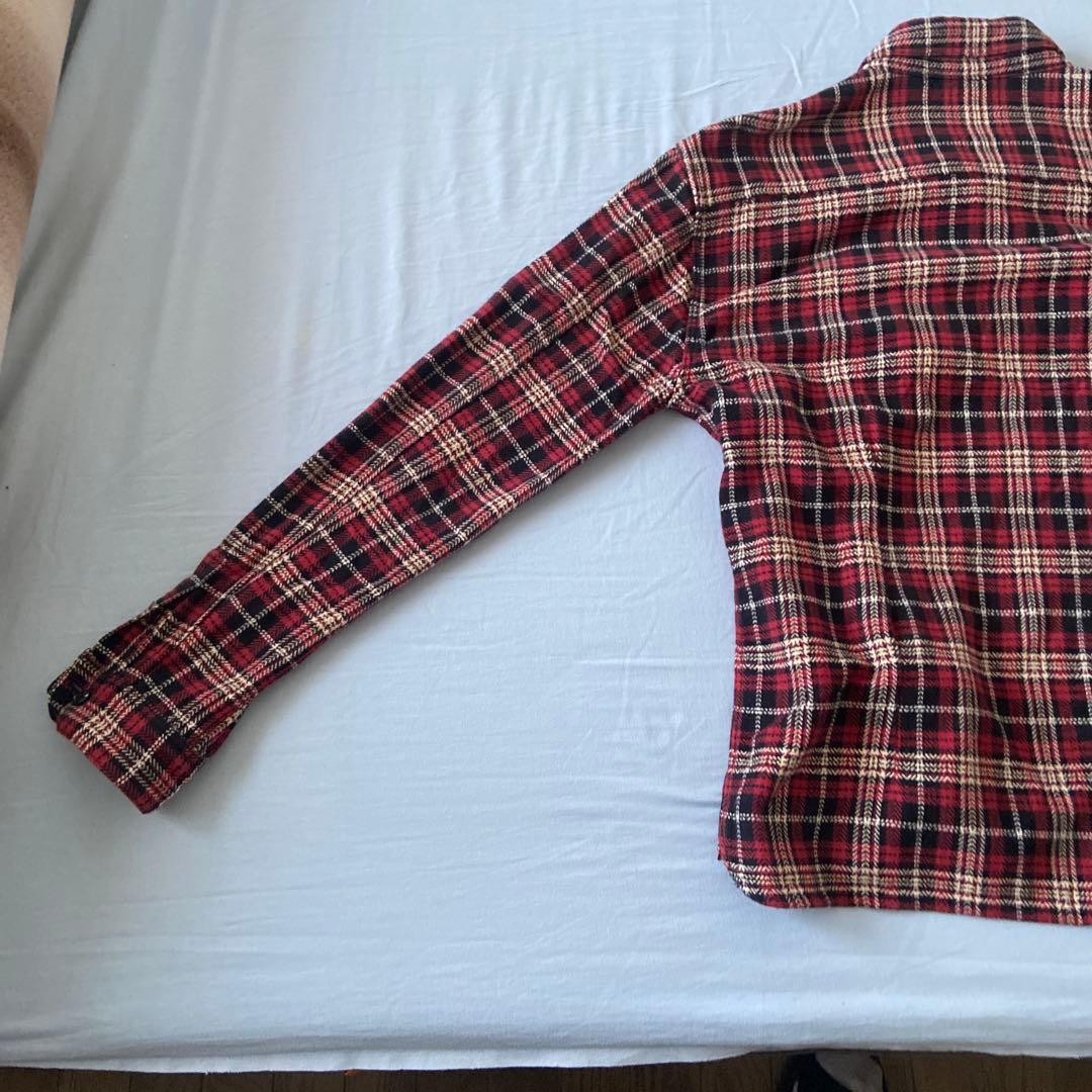 THE FLAT HEAD ネルシャツ