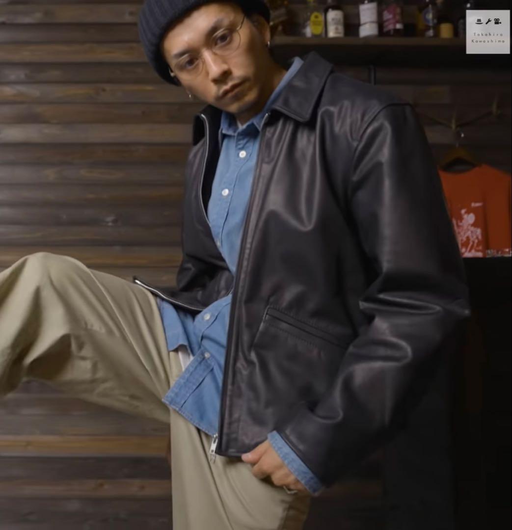 エディ　希少JAMES GROSE CARLTON ライダースタグ有 42