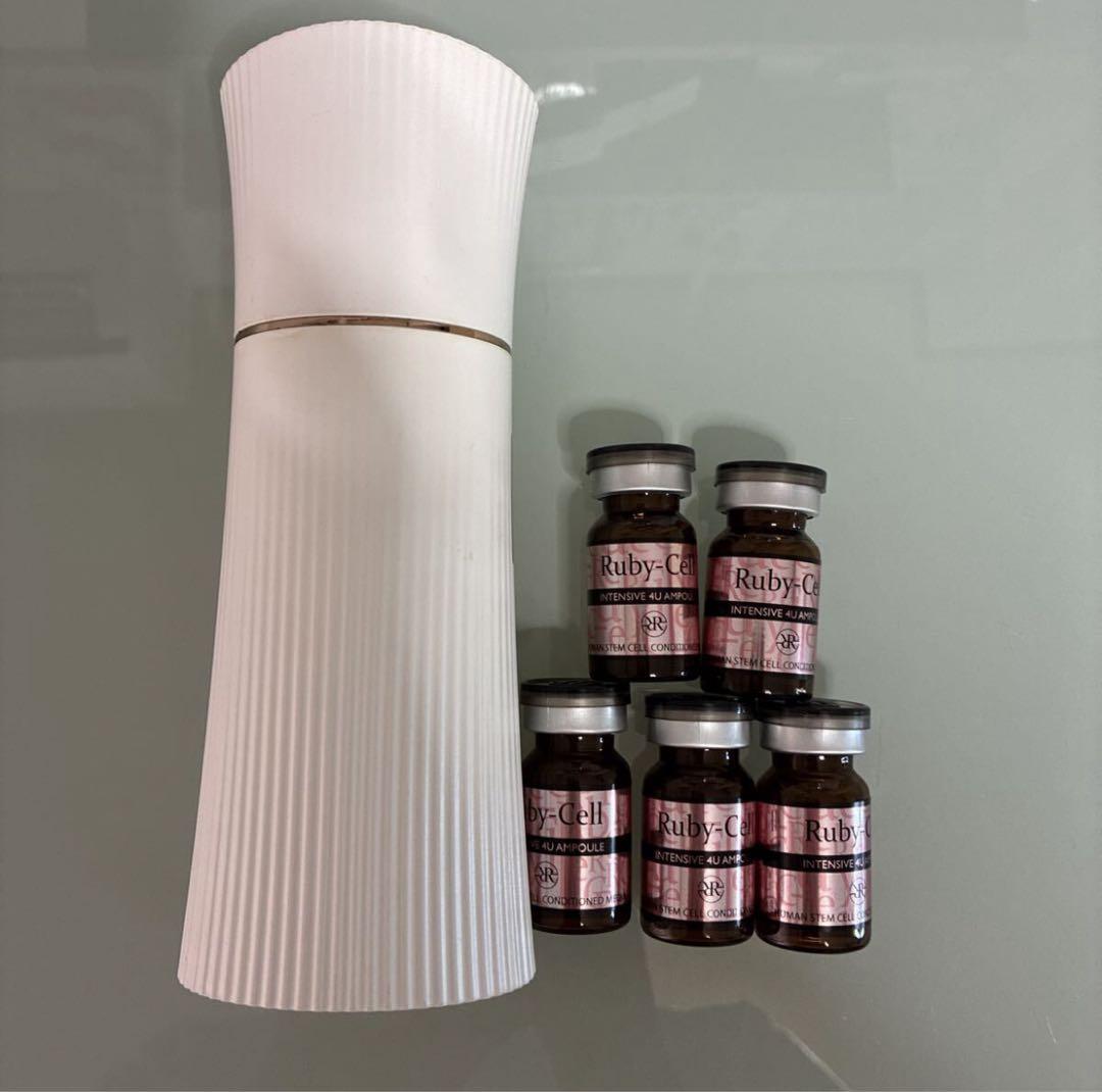 Ruby-Cell ハンディスプレー ホワイト 美容液5本付き