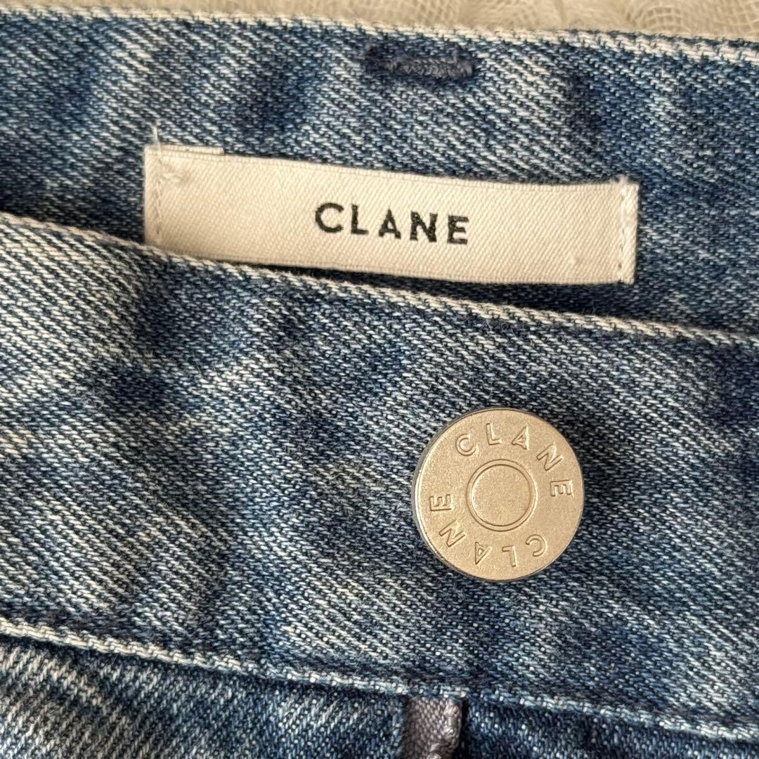 CLANE クラネ フラワーエンブロイダリーパンツ デニム 刺繍 総柄