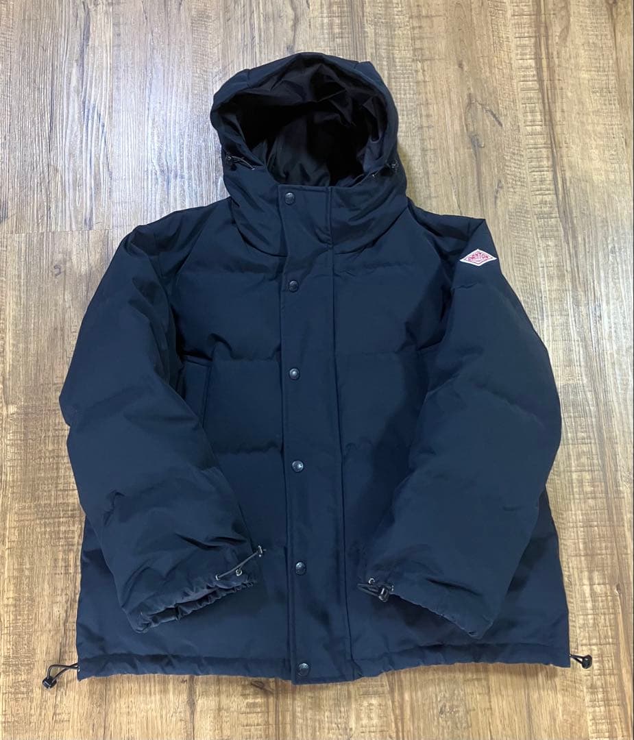 【DANTON】【ダウンジャケット】【ネイビー】【XS】【1シーズンのみ使用】