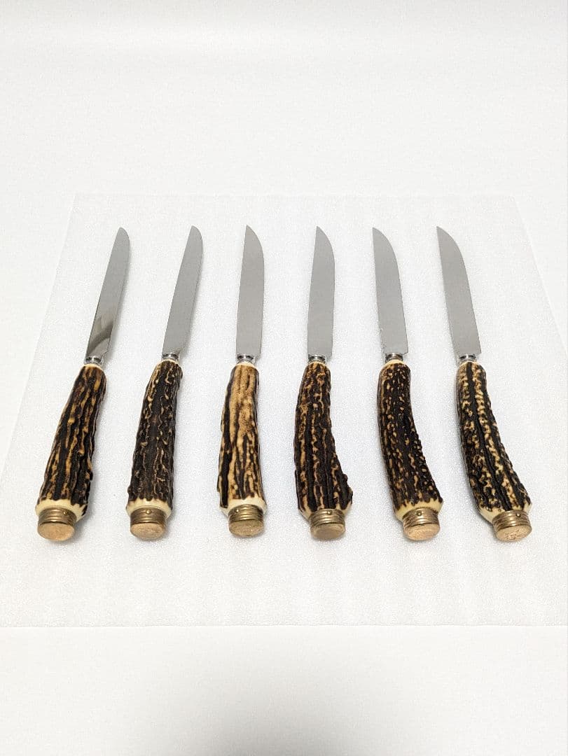 ゾーリンゲン 鹿角 カトラリーセット フォーク ナイフ B204