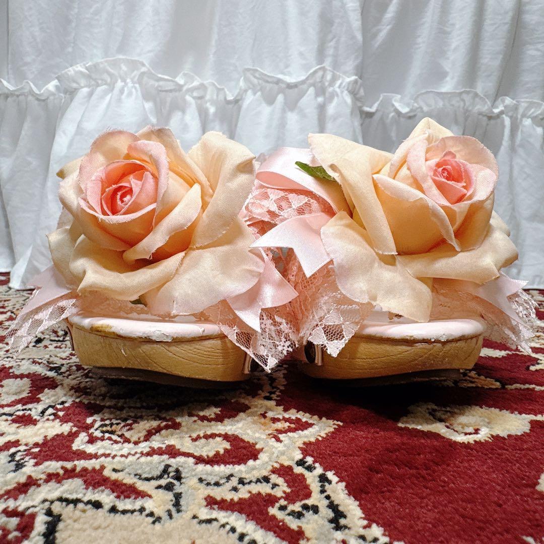 ジーザスディアマンテローズミュール、サンダル、ピンヒール