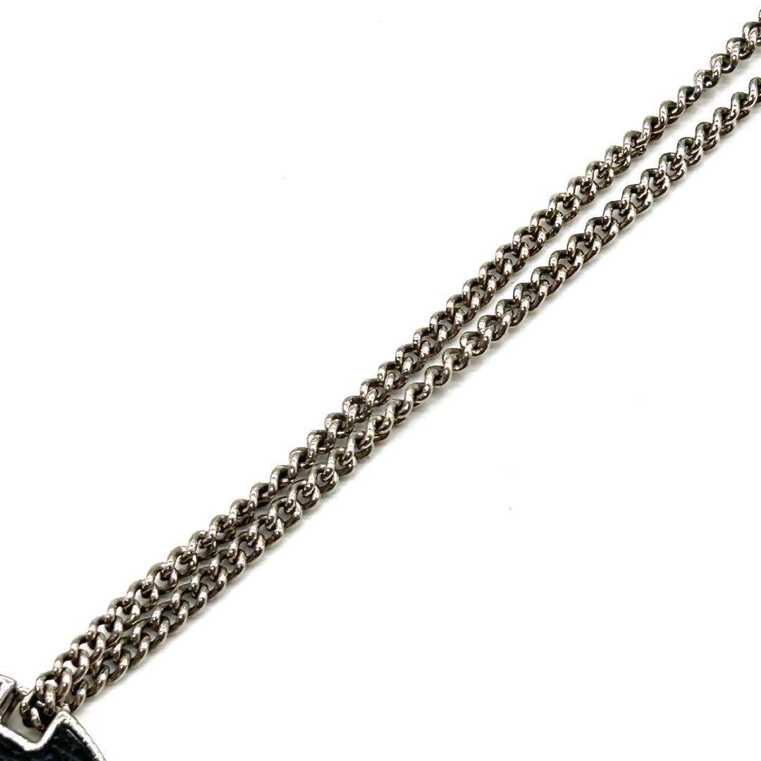 ルイヴィトン　LOUIS VUITTON　ドッグタグ　ネックレス　モノグラム