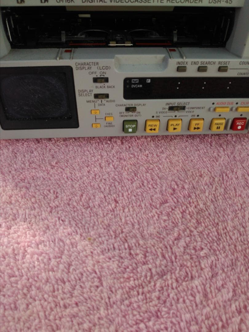 ソニー業務用DVCAM　DSR-45　動作中古品の出品です。値下げしました❣
