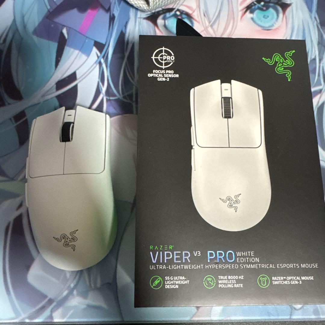 1/15まで　RAZER Viper V3 Pro White