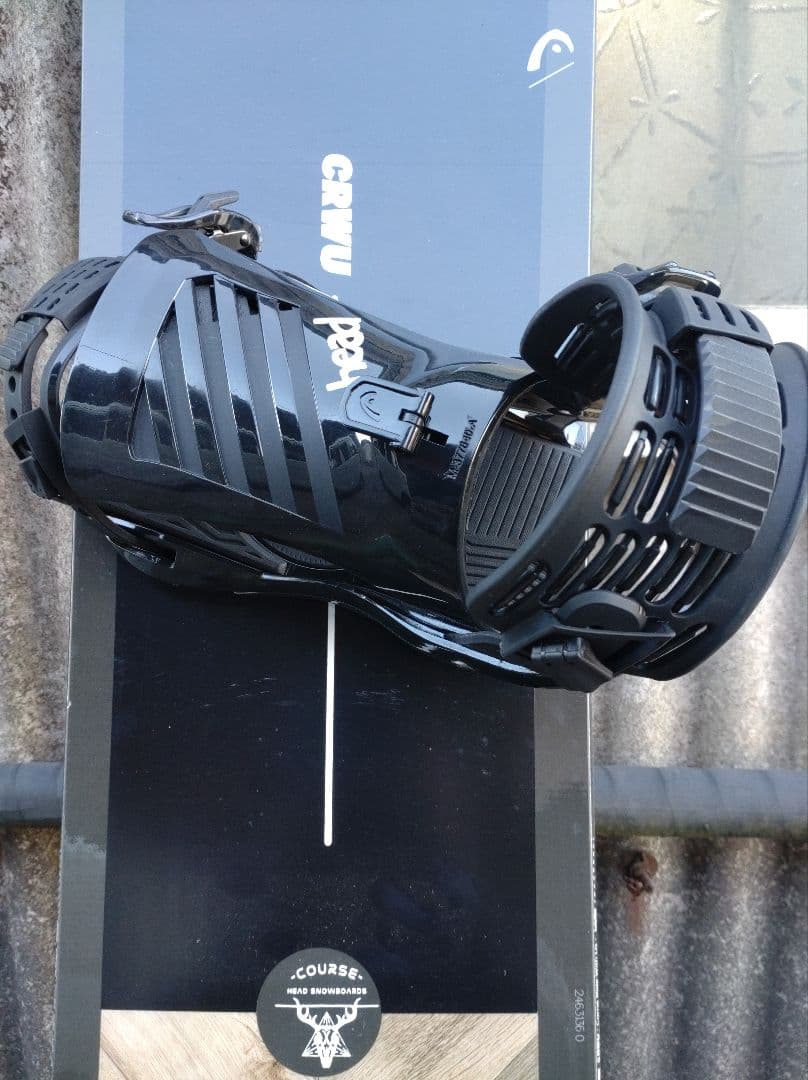 HEAD COURSE スノーボード 153cm　ビンディングＭサイズ