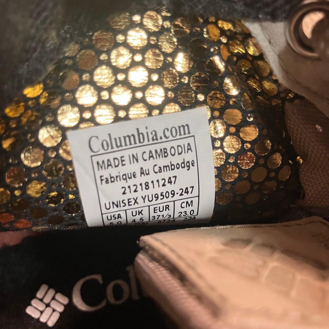 Columbia サップランド ウォータープルーフ 23cm 極美品