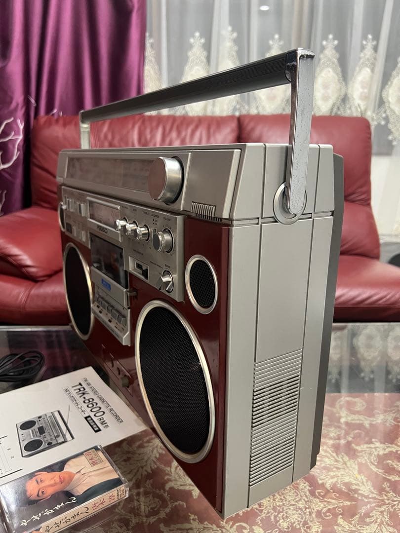 希少BTに変更可能日立ラジカセTRK-8600RM中古メンテナンス済み動作品美品