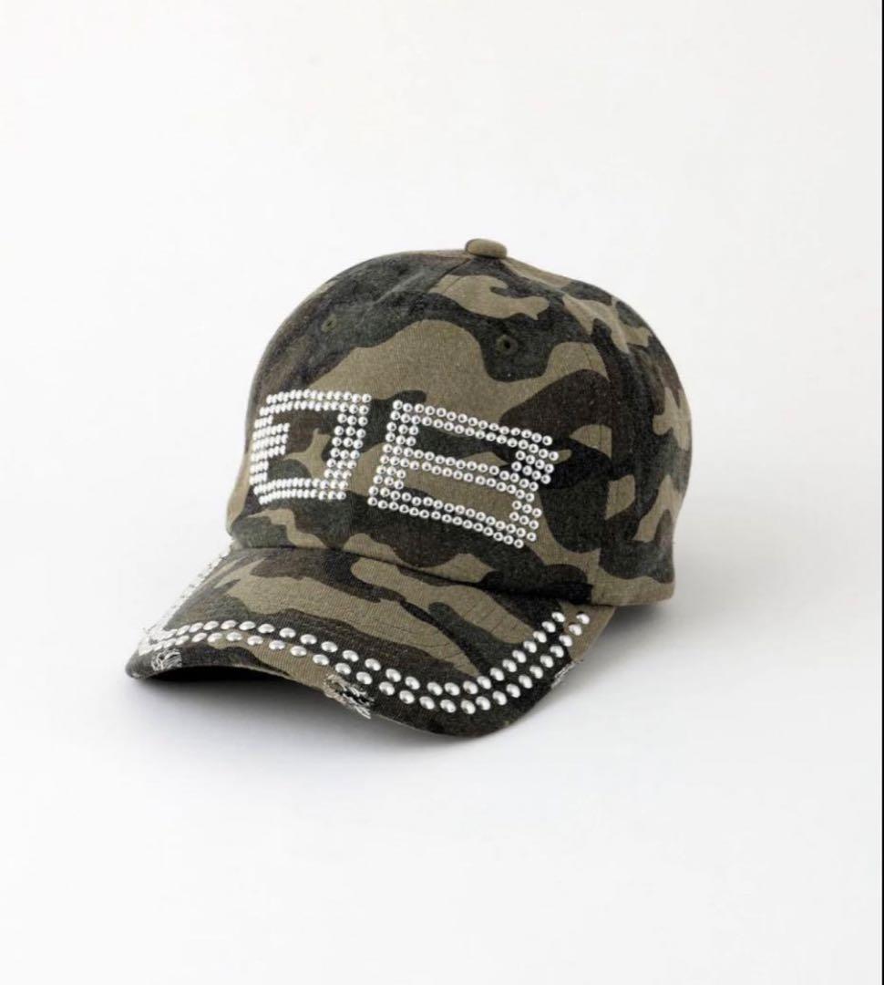 【新品未使用】BEEDEN 迷彩柄 ストーンキャップ