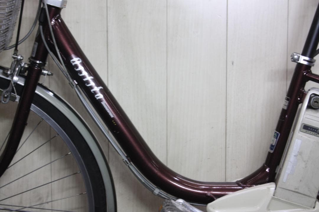 ブリヂストン A22アシスト 大容量8.1AH 26インチ 3段 茶色