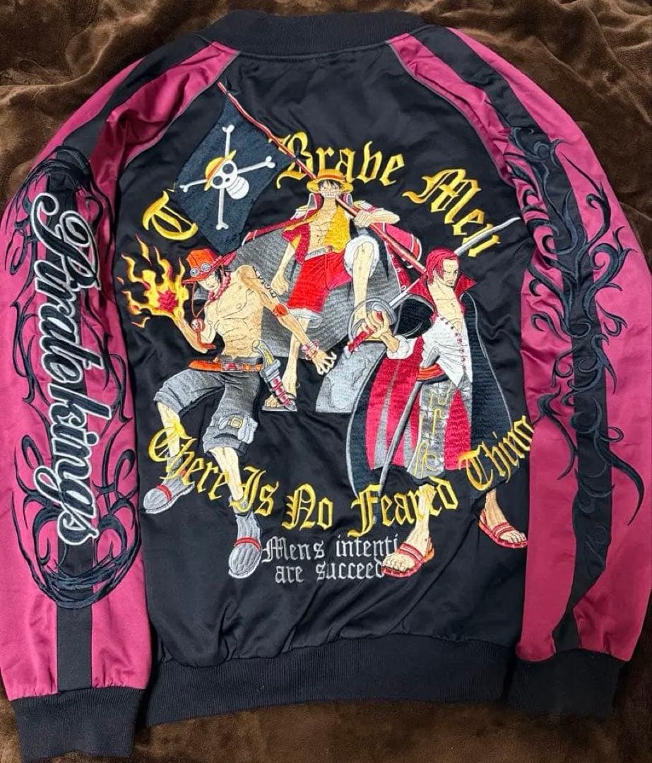 ２面用 ONE PIECE 日本限定 スカジャン vintage サテン