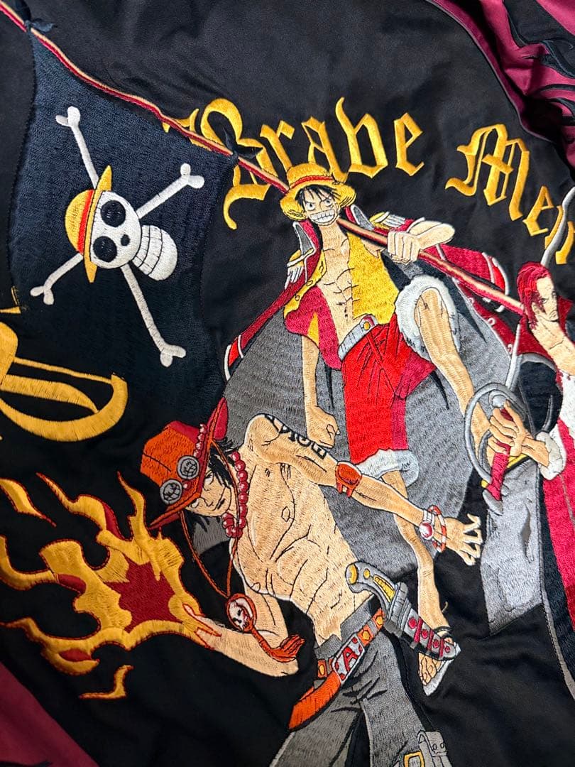 ２面用 ONE PIECE 日本限定 スカジャン vintage サテン
