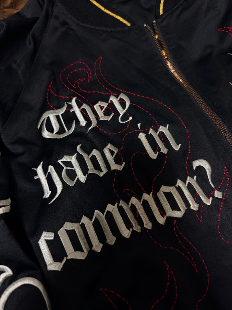 ２面用 ONE PIECE 日本限定 スカジャン vintage サテン