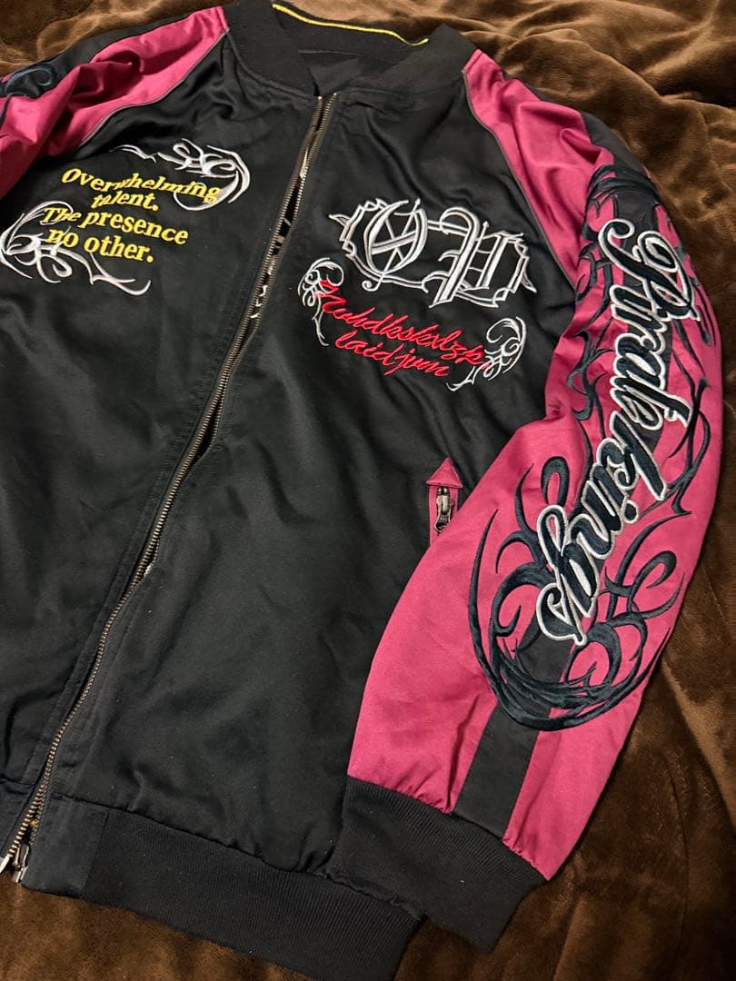 ２面用 ONE PIECE 日本限定 スカジャン vintage サテン