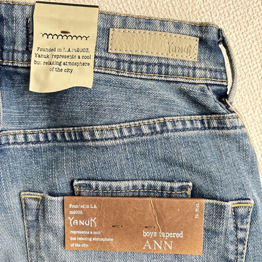 【新品】YANUK ヤヌーク ANN boys tapered DVS 26