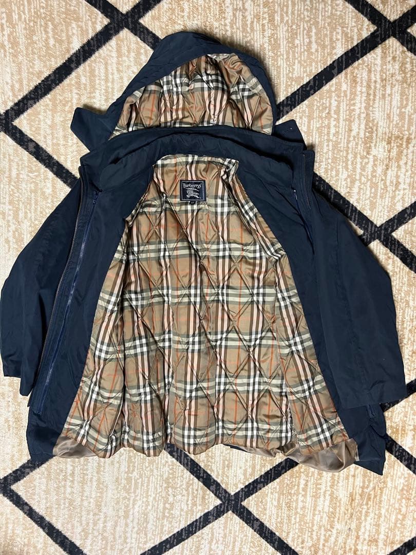 90s Burberrys ダウンライナー着脱式 コート LY ノバチェック