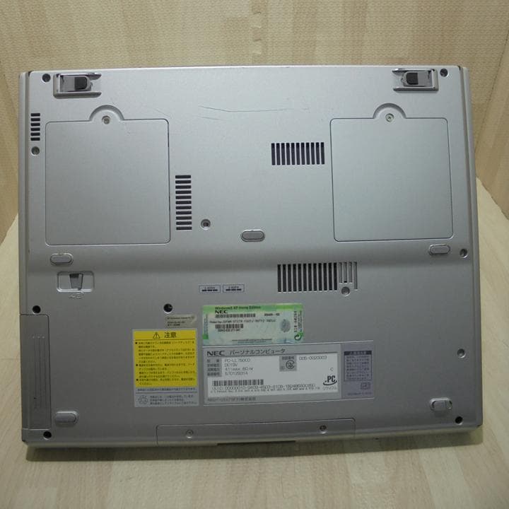 NEC LaVie　PC-LL750CD　15 インチ　ノートPC　FDD付き