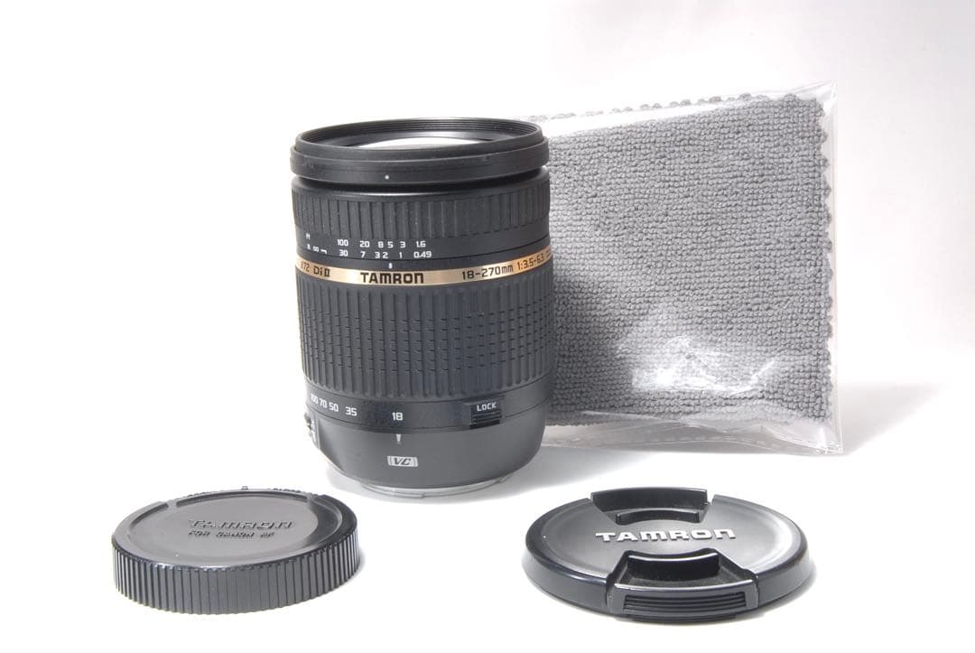 便利ズーム✨TAMRON 18-270mm キヤノン用 手ブレ補正付 旅行に最適