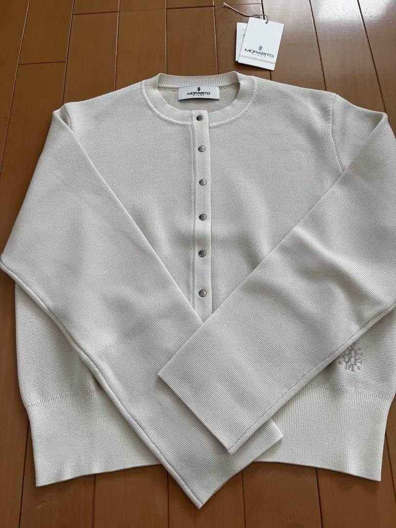 MORABITO BLANC モラビトブラン　ミラノリブカーディガン